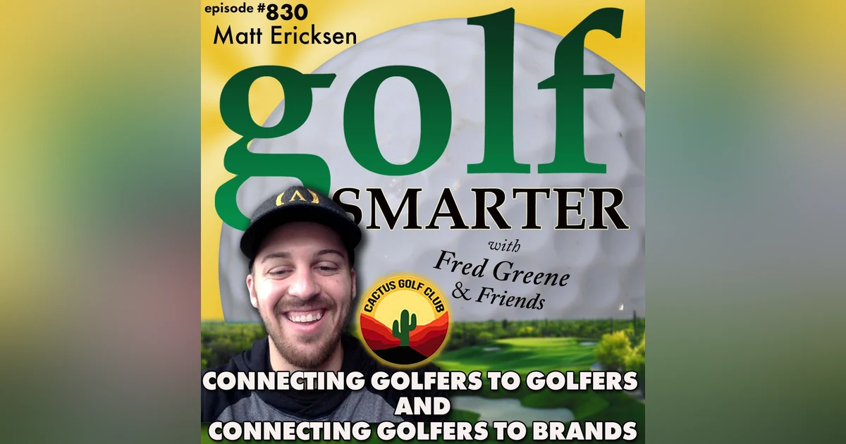 Connecting Golfers To Golfers and Golfers to Brands with Cactus Golf Club