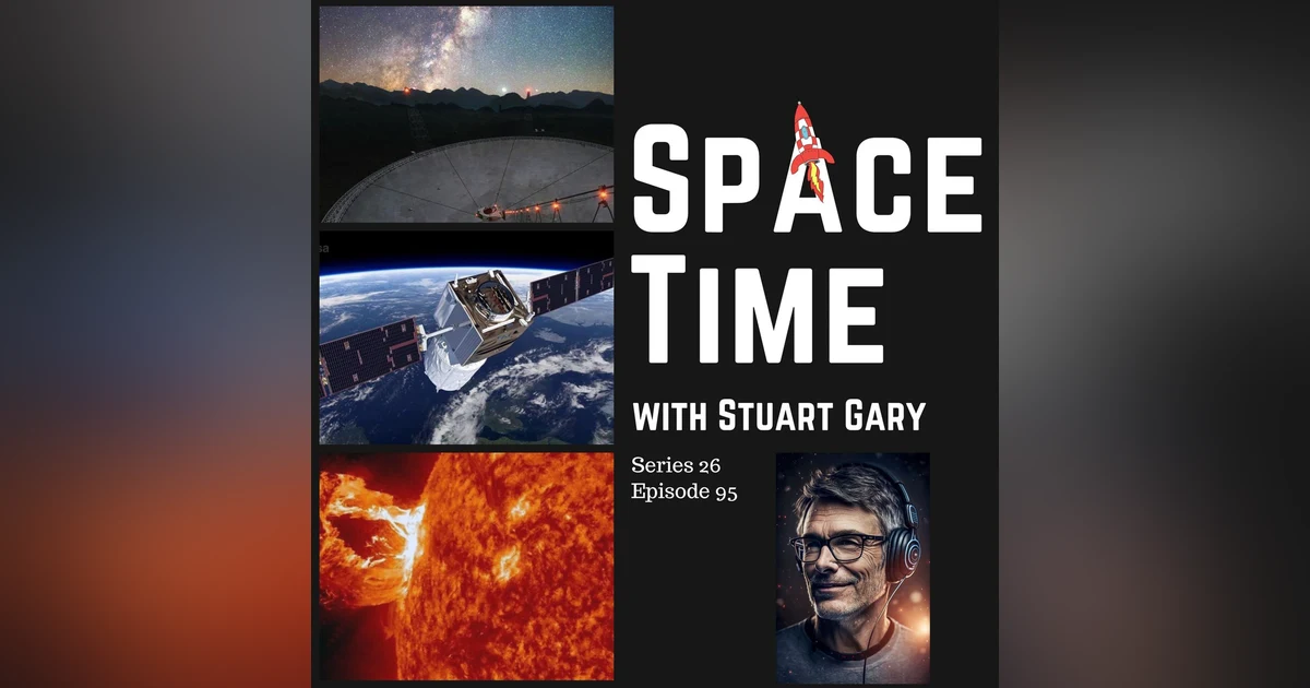 S26E95: FRBs Unraveled // Aeolus' Fiery Re-entry // Solar Eruptions: Space Hazards and Discoveries