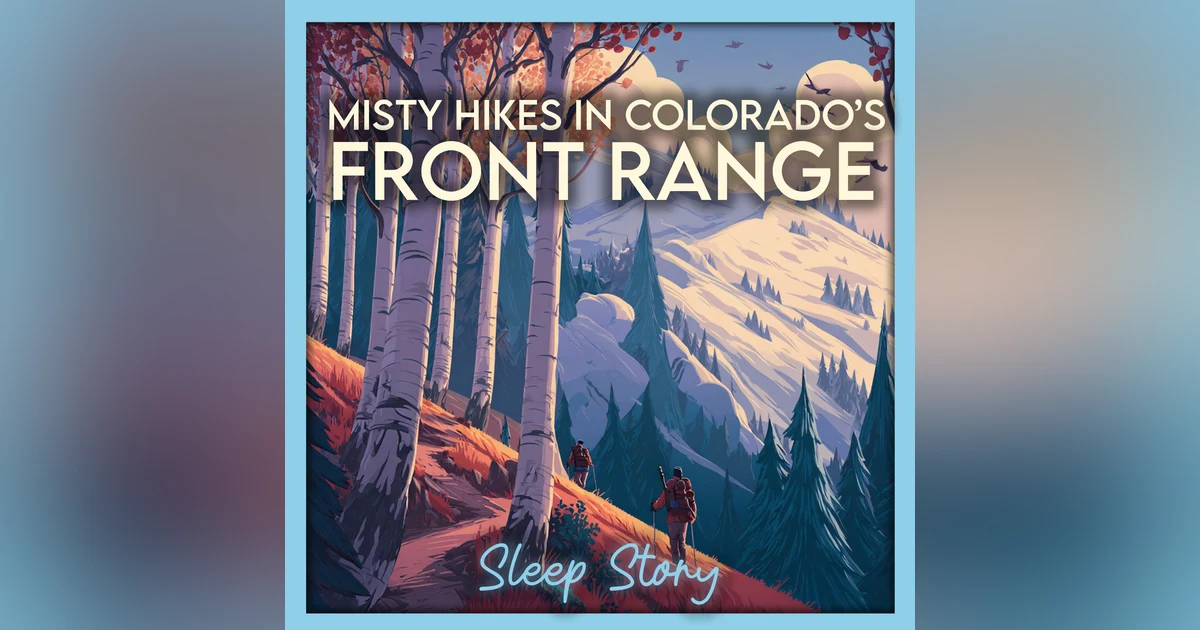 Misty Mountain Hike in Colorado’s Front Range ❄️ Cozy Winter Sleep Story for Adults | Deep Relaxation & Peaceful Sleep