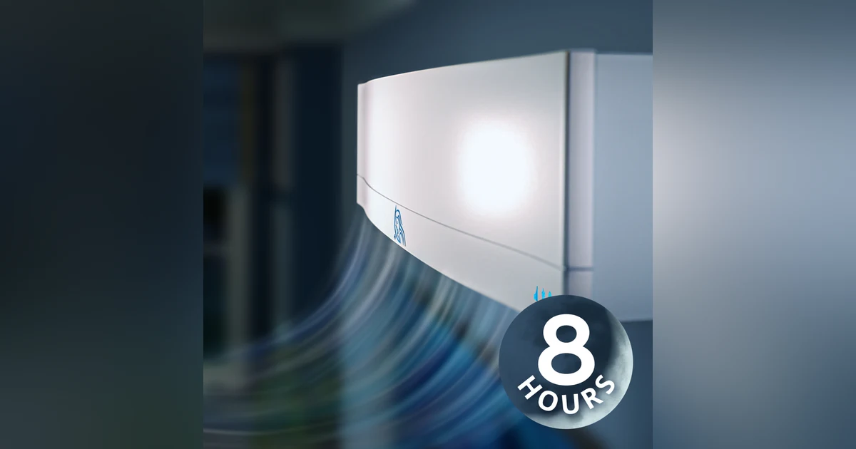Cool Air Conditioner Sound for Sleep! | White Noise 8 Hours