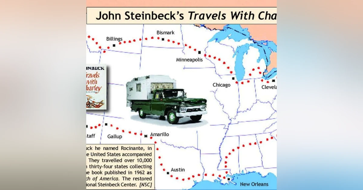 Oldish Book Club: Travels with Charley