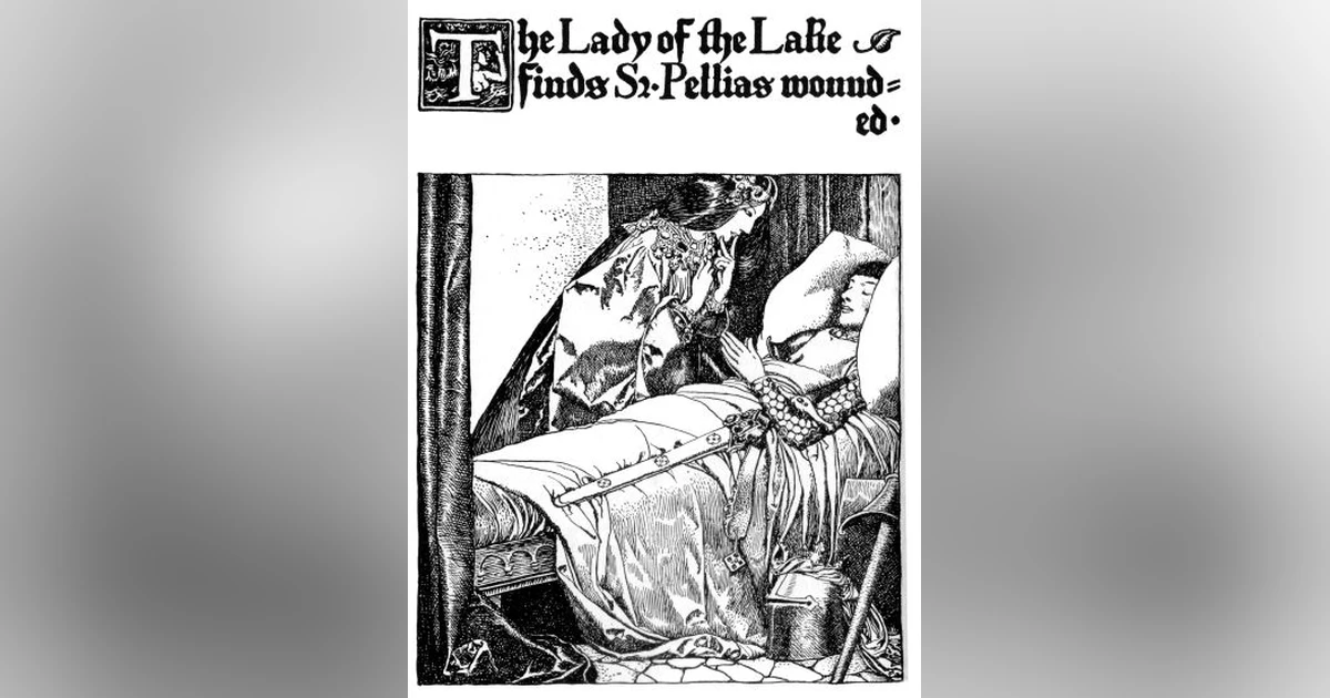 THE STORY OF SIR PELIAS (CHAPS 5-6) by HOWARD PYLE from THE STORY OF KING ARTHUR