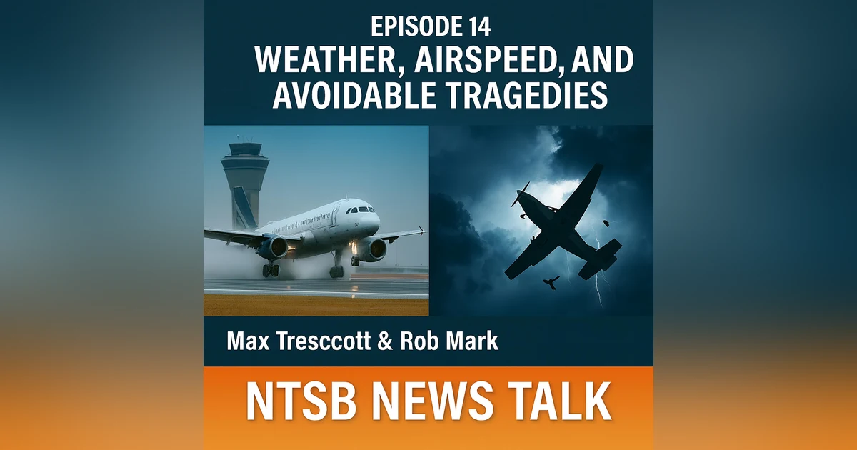 Weather, Airspeed, and Avoidable Tragedies: NTSB Lessons from LAX to Lake Placid