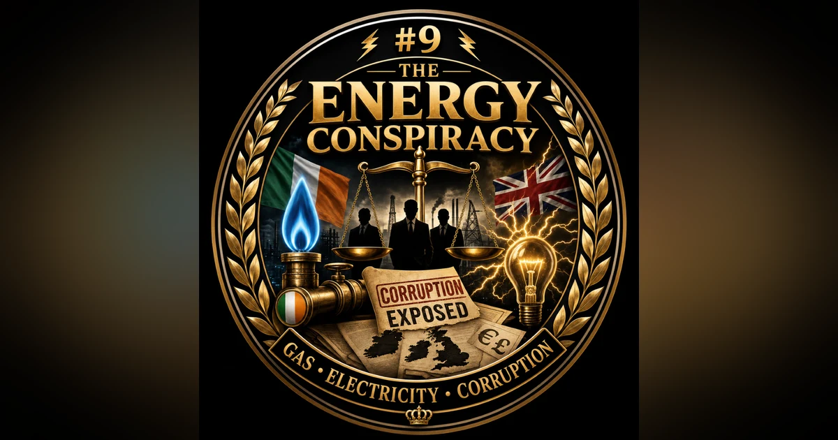 #9 The Energy Conspiracy: Peter Wilson Unpacks the Gas and Electricity Corruption in Ireland and the UK