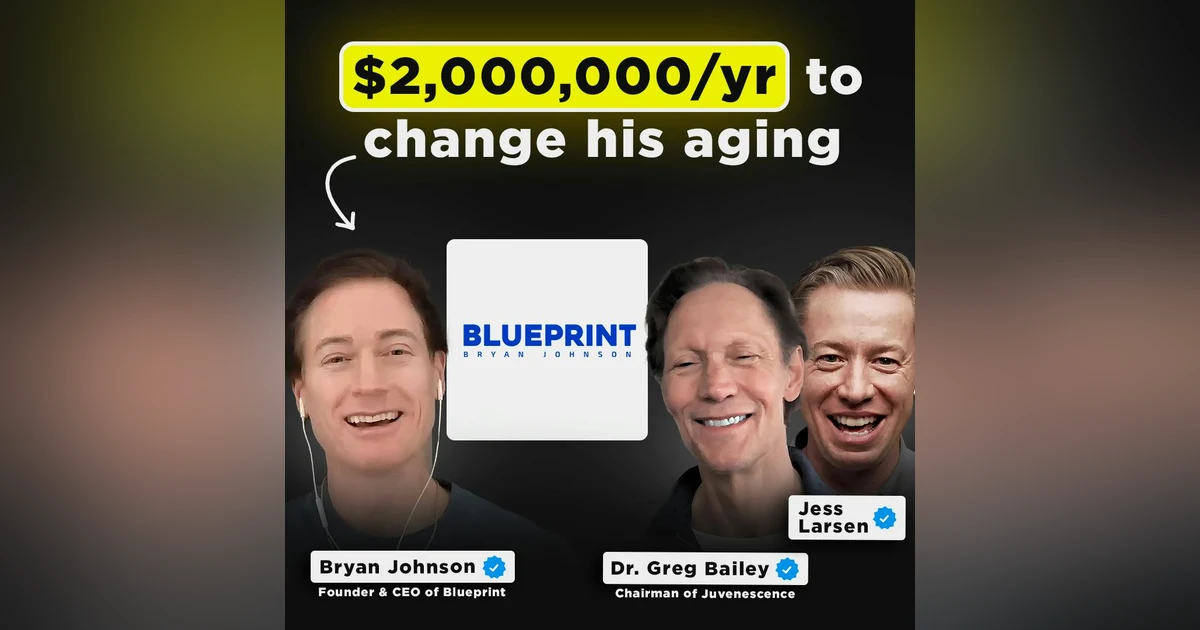 Unique Longevity Investing Advice From the World's Most Misunderstood Biohacker ($2M/yr) | Founder and CEO of Blueprint, Bryan Johnson