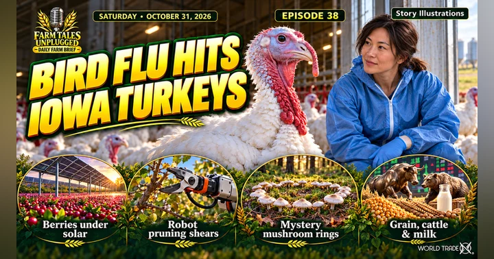 image for From Robotic Harvesters to Bird Flu: The Wild Future of Modern Farming