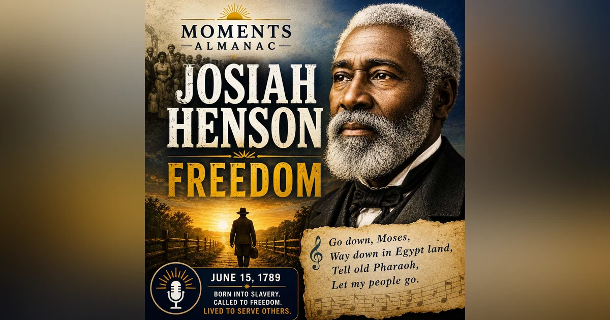June 15, 2026 | Moments Almanac | Josiah