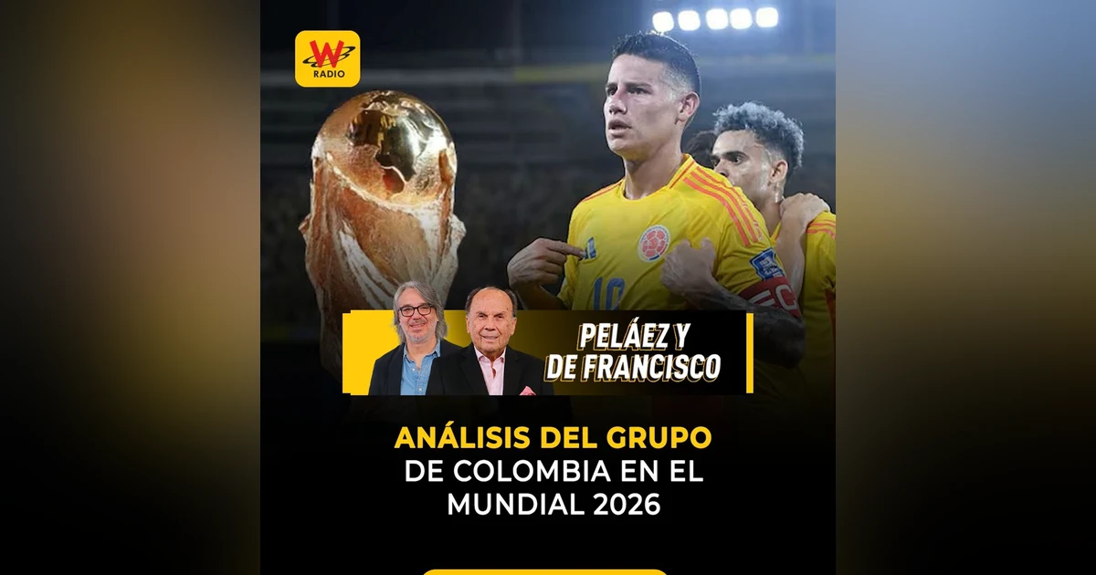 Análisis del grupo de Colombia en el Mundial 2026