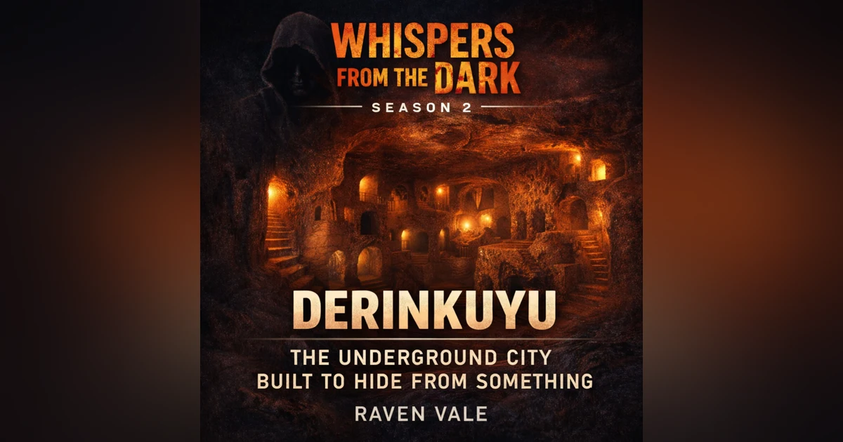 Derinkuyu: The Underground City Built to Hide from Something