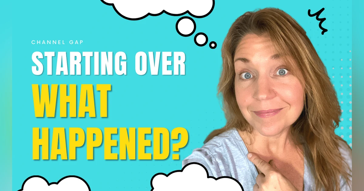 Starting over - where I've been. What happened?