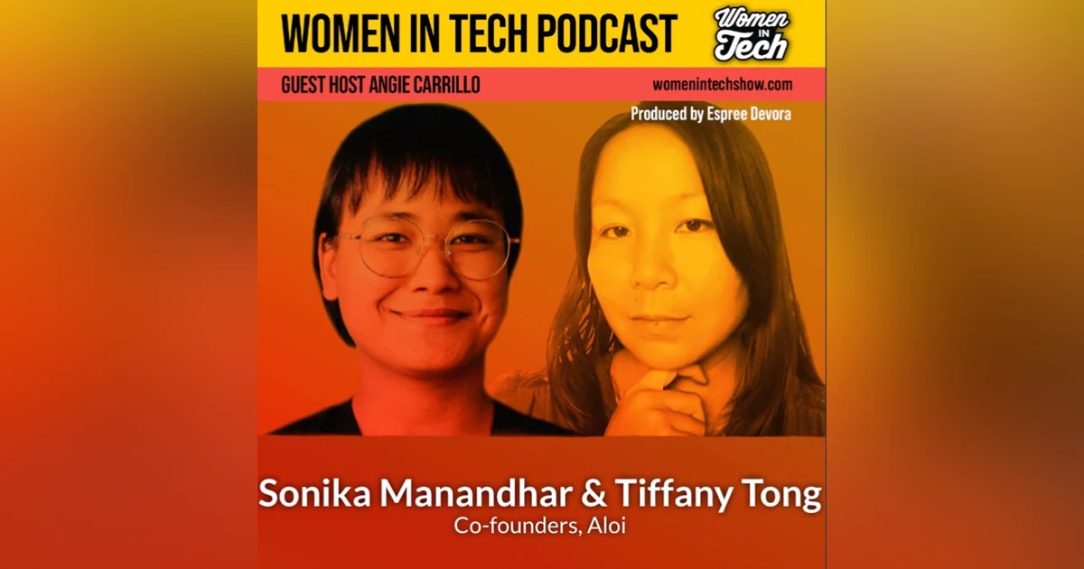 Sonika Manandhar and Tiffany Tong of Aloi: Women In Tech Nepal