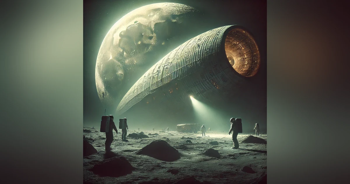 The Secret Apollo 20 Mission That Found An Alien Spaceship On The Moon - The Shadow Frequency