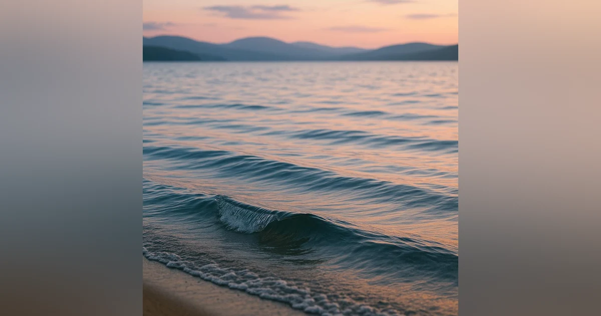 Lake Waves That Instantly Relieve Insomnia