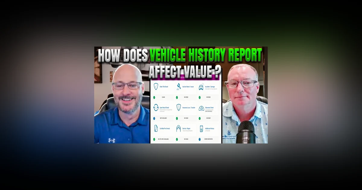 What is a Vehicle History Report and How Does it Affect Value - EV Bids Podcast Episode 3
