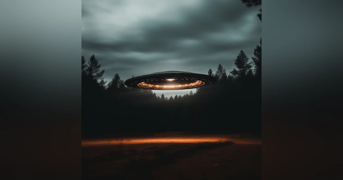 A UFO Landing at Holloman Air Force Base