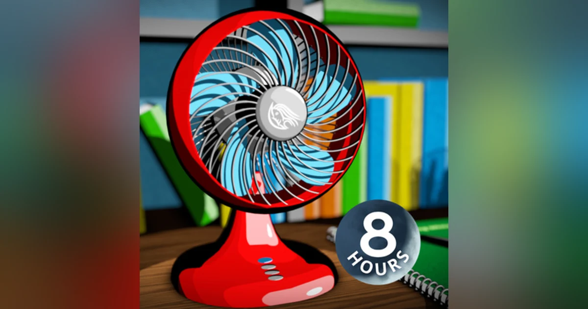 Fan Sounds for Sleeping, Studying, Focus 8 Hours | White Noise