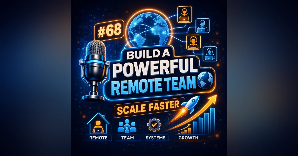 #68 Build a Powerful Remote Team 🌍 – Scale Your Online Business Faster