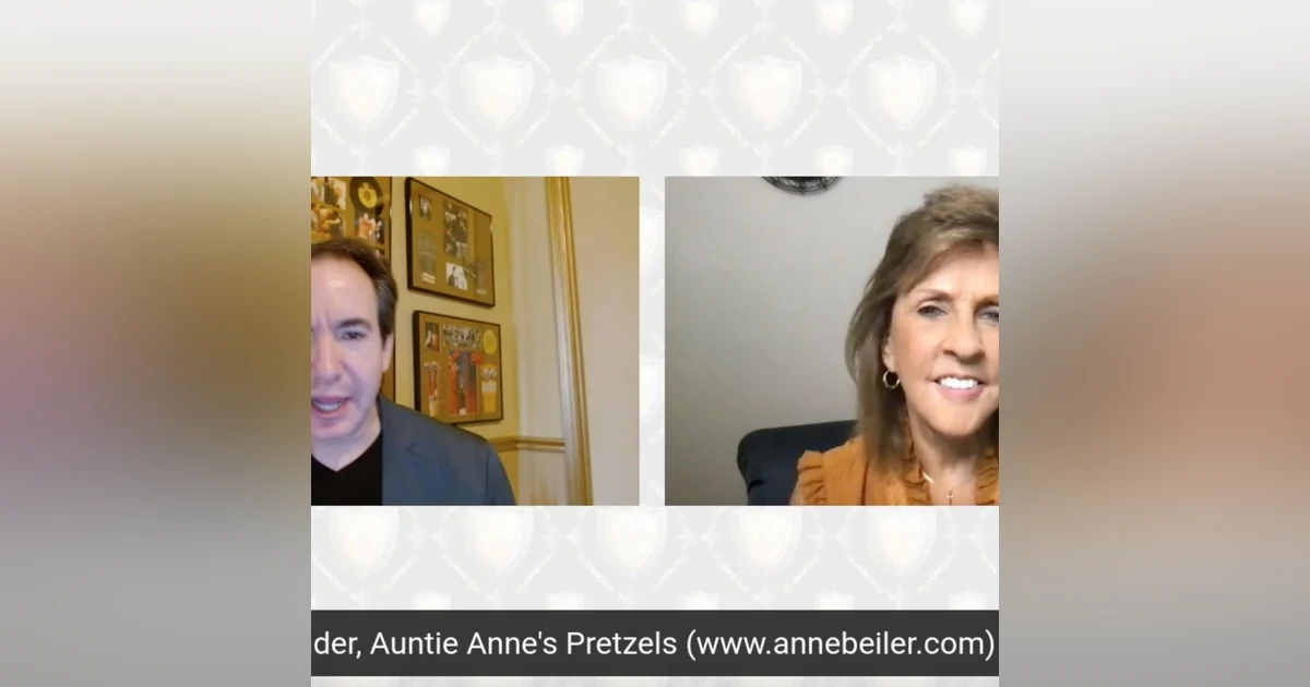 Anne Beiler, Founder Auntie Annes Pretzels, Advocate and Speaker for women