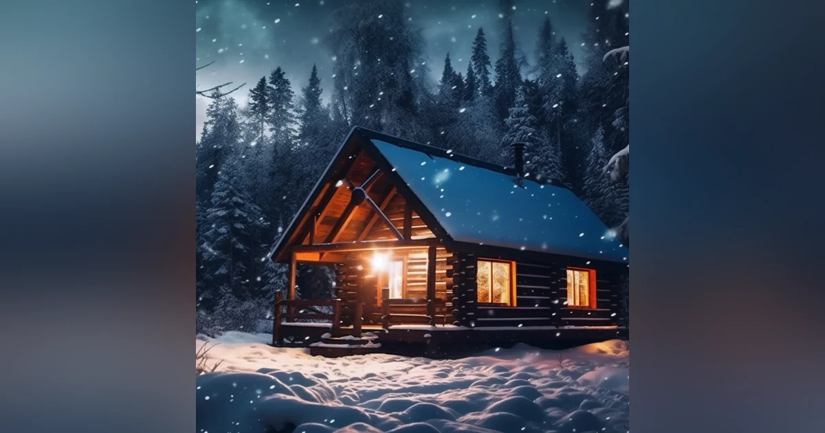 Snowstorm, Blizzard & Howling Winds | 10 Hours Relaxing Sounds for Sleep, Insomnia, Wooden Cabin