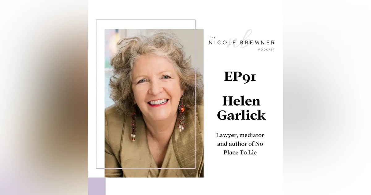 Lifting the lid on family secrets with lawyer, mediator and No Place to Lie author Helen Garlick #91