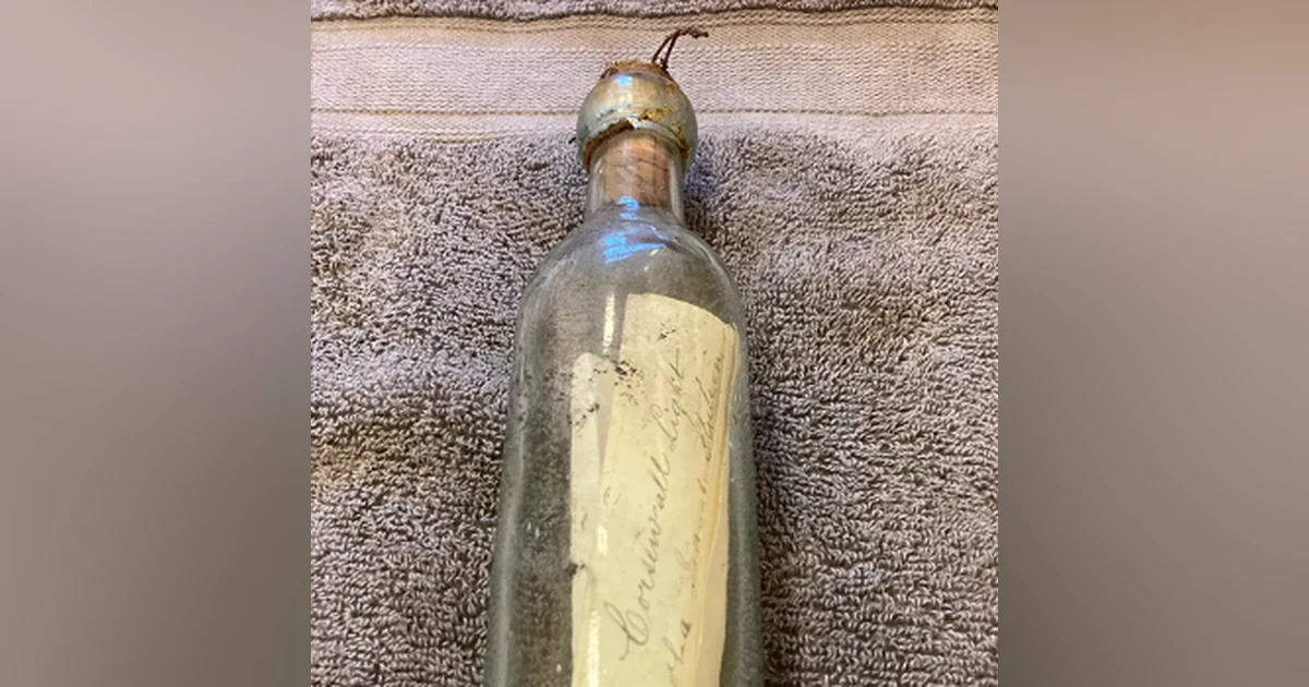 132 Years Later: A Bottle Speaks