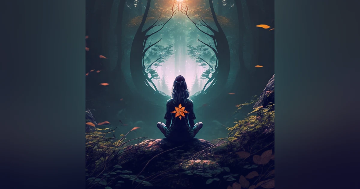 Meditation soothing forest nature background music
