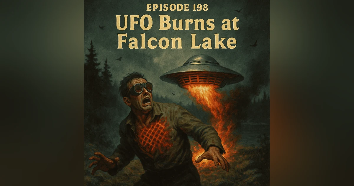 UFO Burns at Falcon Lake