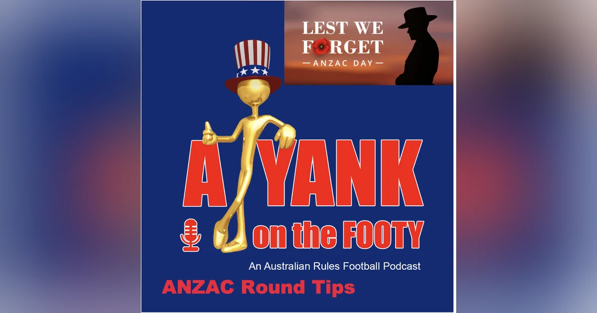 387 AFL Rd 7 Tips ANZAC Round