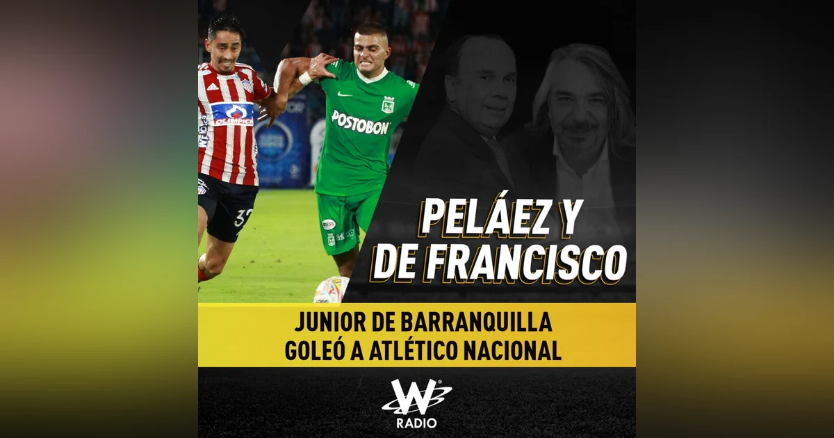 Junior de Barranquilla goleó a Atlético Nacional