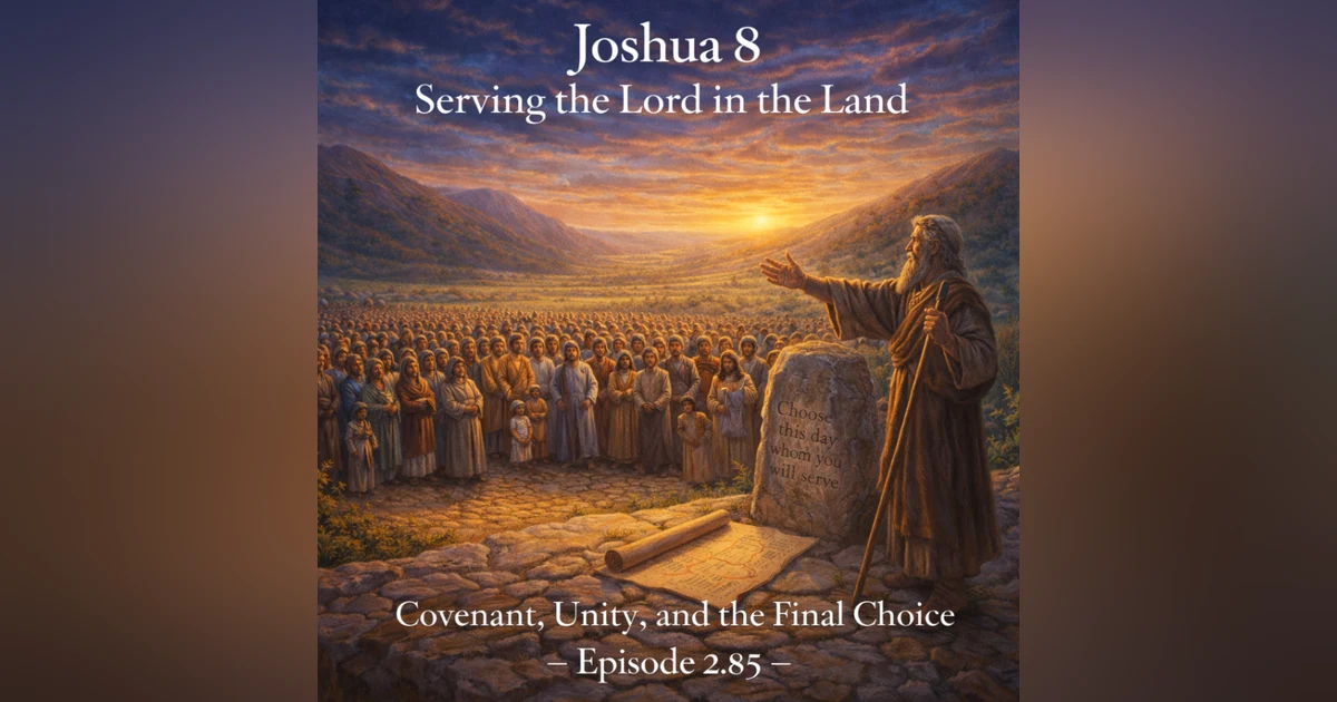 Joshua 8 | Serving the Lord in the Land: Covenant, Unity, and the Final Choice