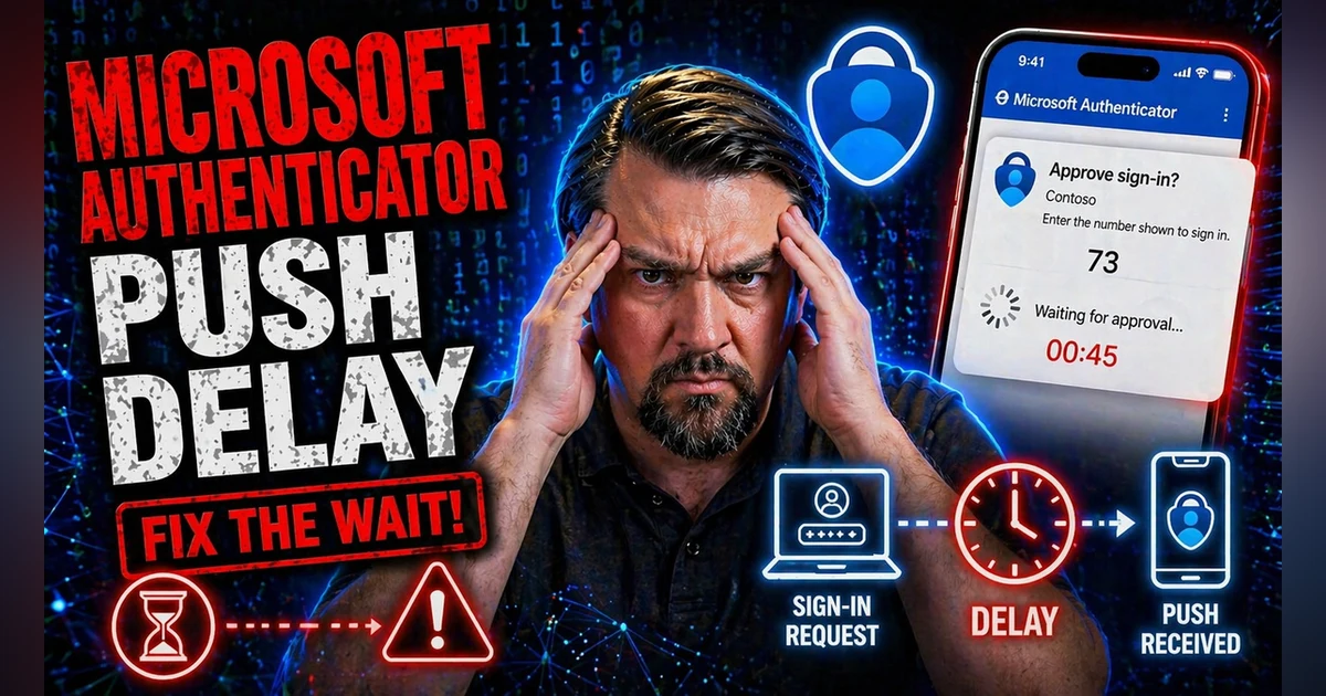 How to Fix Microsoft Authenticator Push Notification Delays