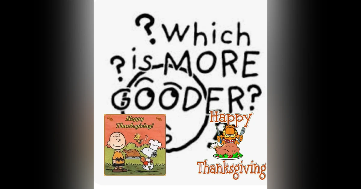 A Charlie Brown Thanksgiving Vs. Garfield's Thanksgiving
