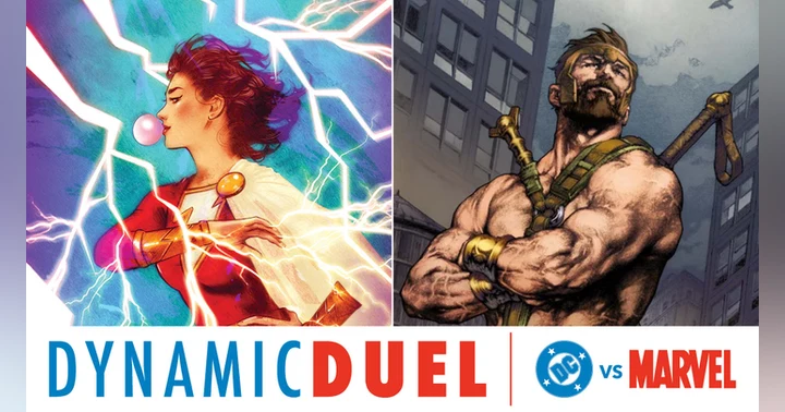image for Mary Marvel vs Hercules: Greek Powerhouses Clash in Brutal Duel