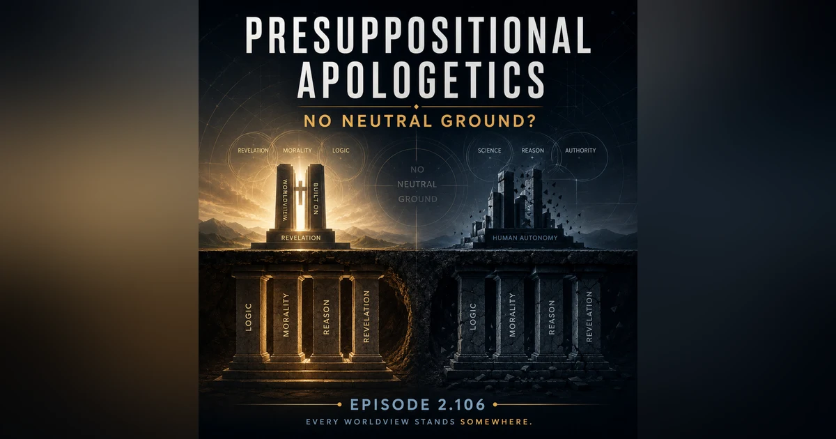 Presuppositional Apologetics | No Neutral Ground?