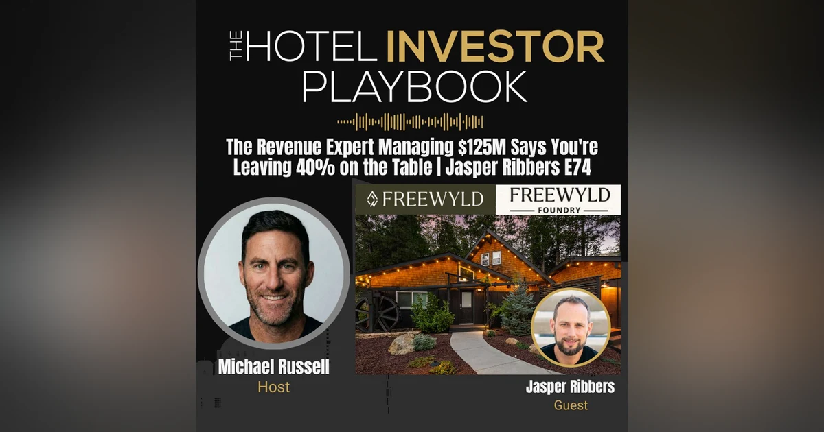 The Revenue Expert Managing $125M Says You're Leaving 40% on the Table | Jasper Ribbers E74