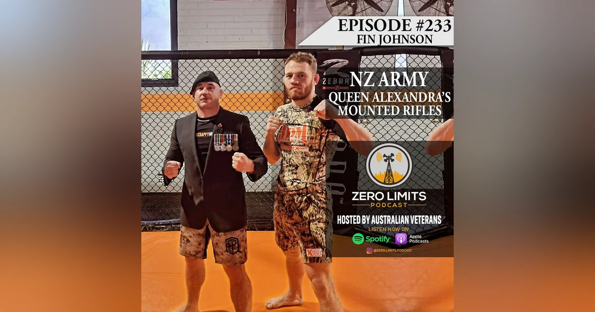 Ep. 233 Fin Johnson New Zealand Army Queen Alexandra’s Mounted Rifles