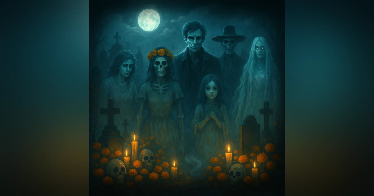 Ghosts Beyond the Veil: Seven Horror Stories for Día de los Muertos