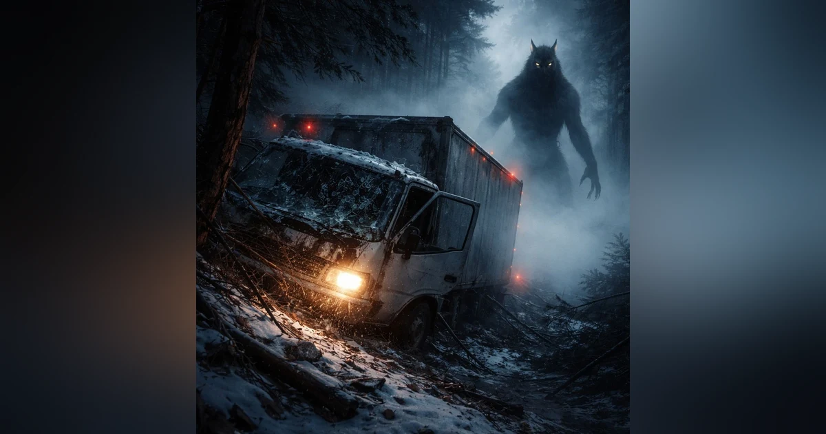 I Hate Driving a Truck in Winter, but Not Just Because of the Weather: Something Hunting in the Dark