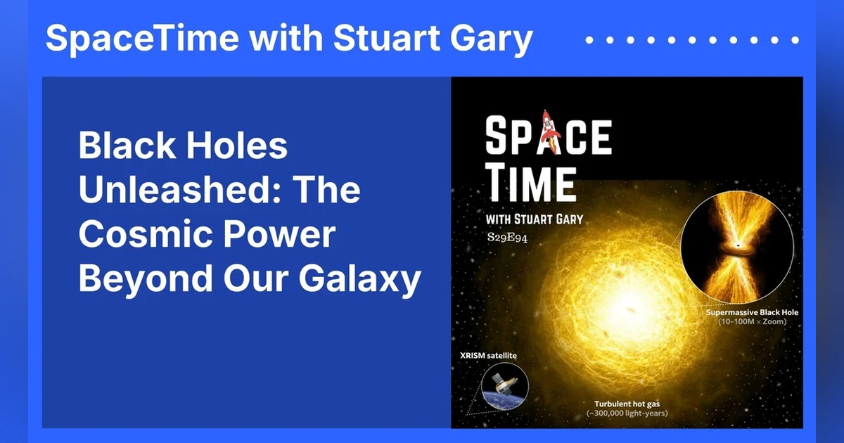 Black Holes Unleashed: The Cosmic Power Beyond Our Galaxy