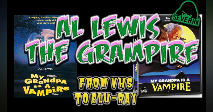 image for My Grandpa Is A Vampire (1992) goes to Blu-Ray starring Al Lewis.