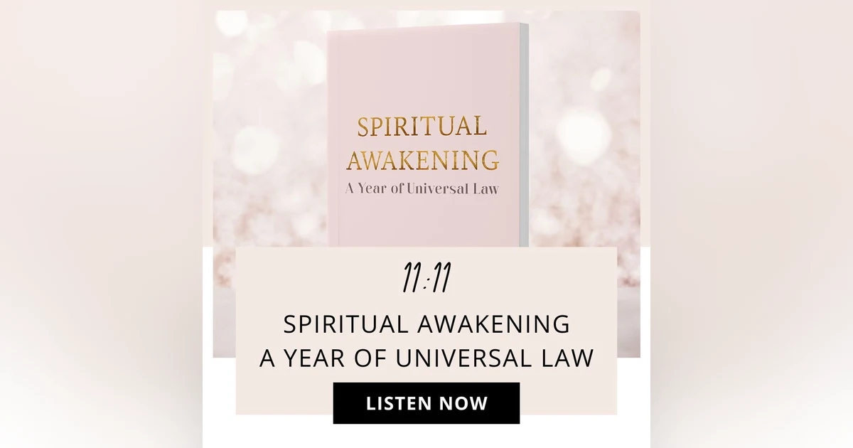 1111 Spiritual Awakening - A Year of Universal Law Book & Cards