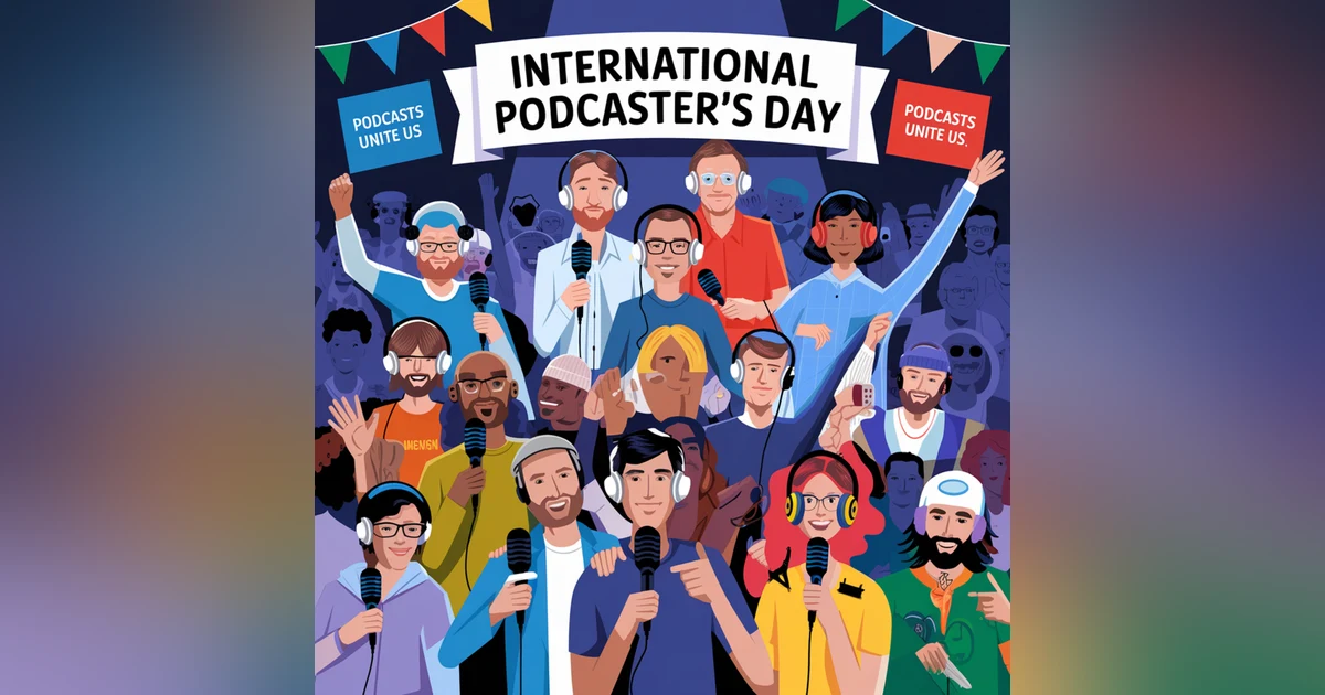 🌎 Celebrating International Podcaster's Day 🎙️ with Favour Obasi-ike