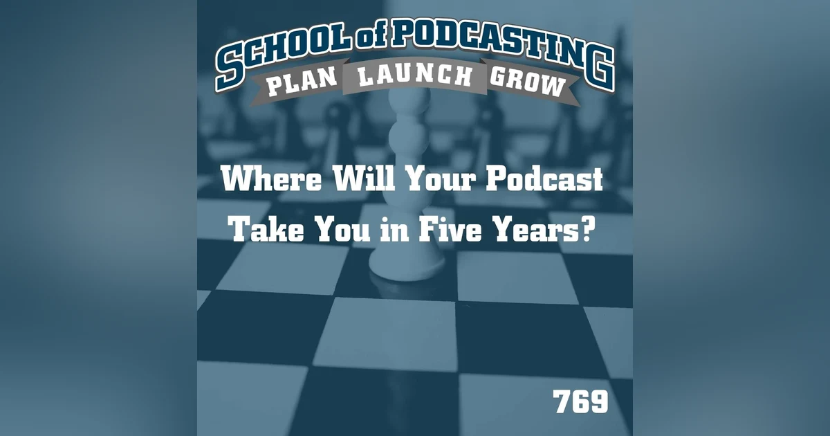 Where Will Your Podcast Take You in Five Years?