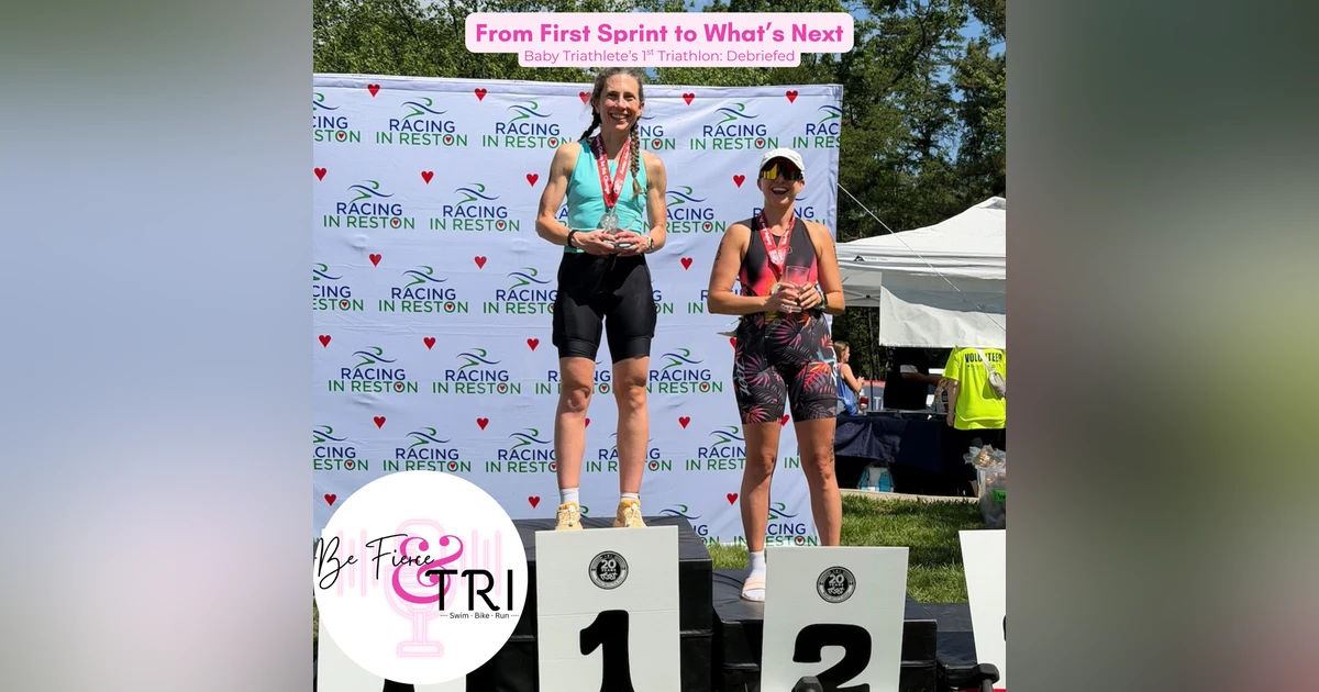 From First Sprint to What's Next: Our Baby Triathlete's Triathlon Debrief