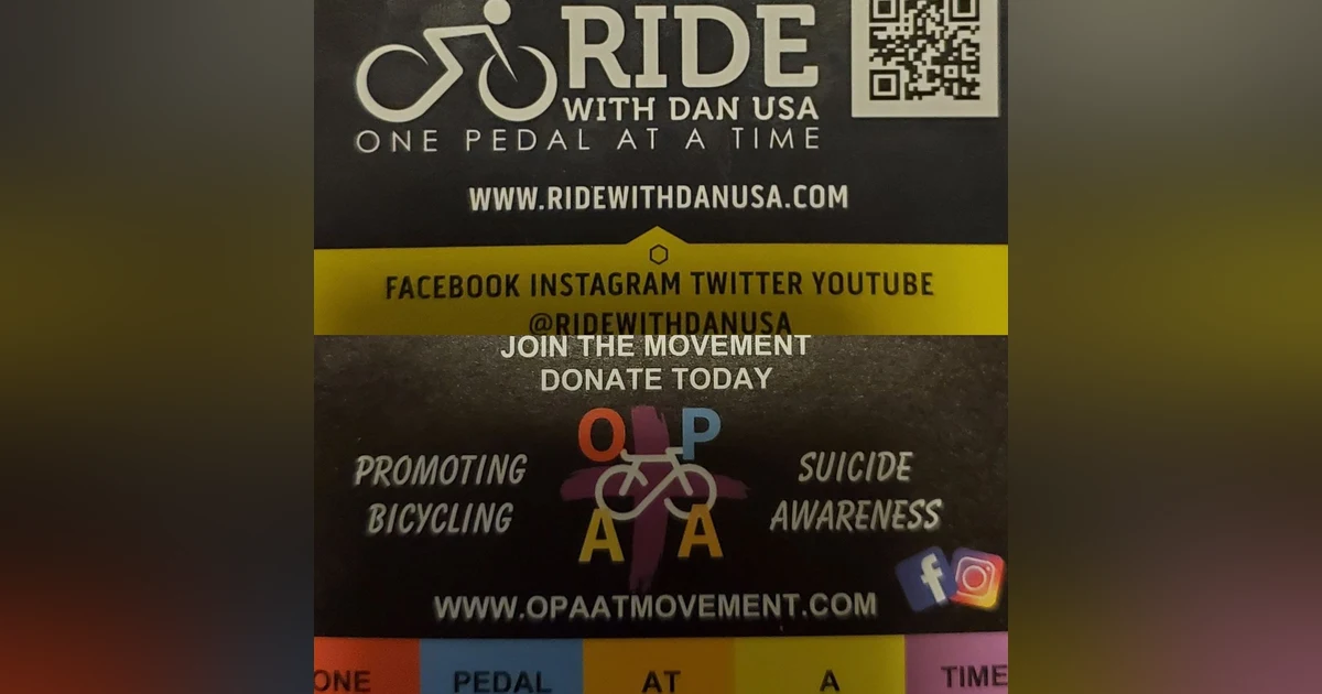 Episode #120: Daniel Hurd from 'Ride With Dan USA'