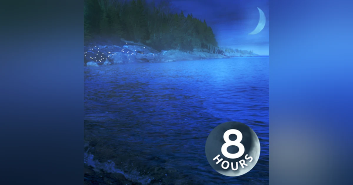 Enchanted Lake Water Sounds for Sleep | 8 Hours