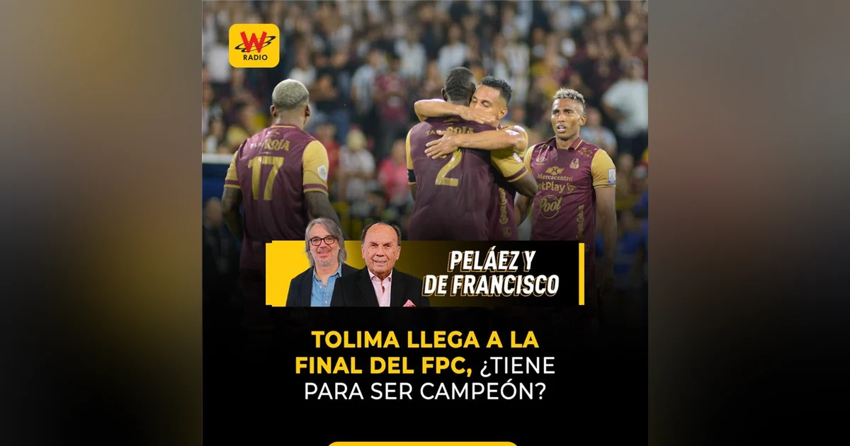 Tolima llega a la final del FPC, ¿tiene para ser campeón?