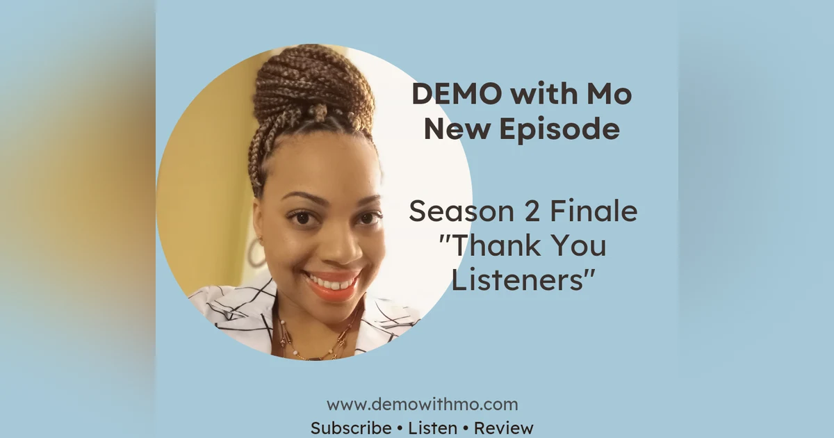 Season 2 Finale "Thank You Listeners"