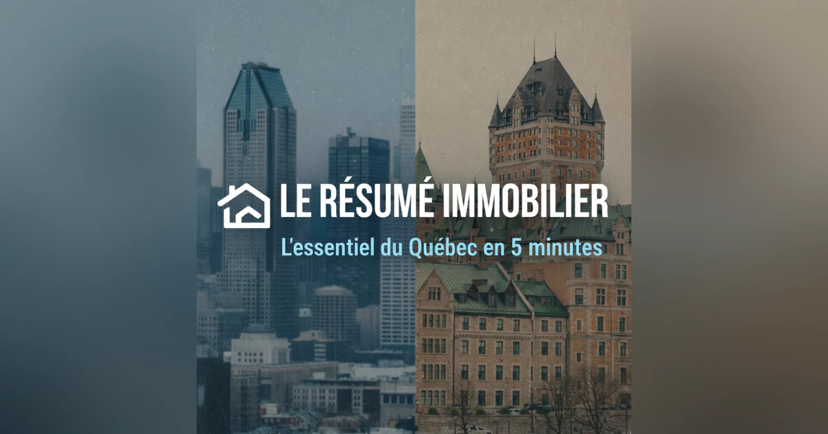 Beaucoup plus de propriétés sur le marché au Québec !