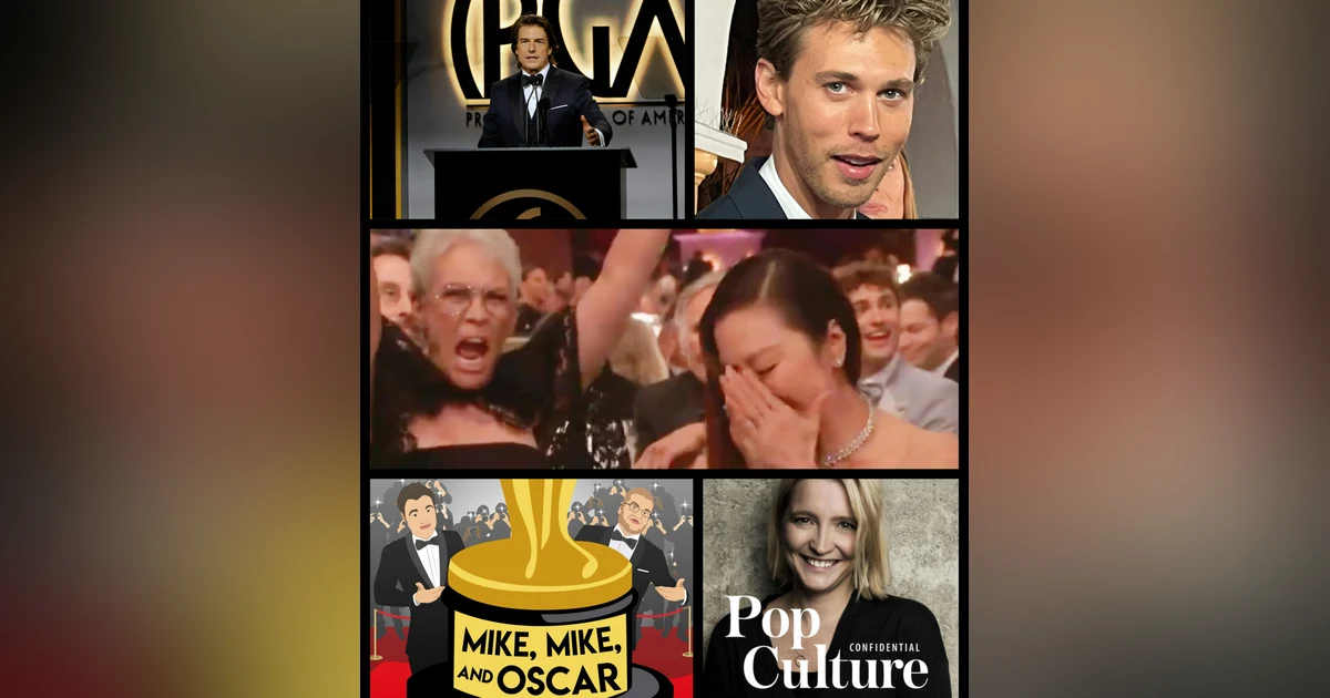 338:  The narratives, the scandals, the surprises! The awards season year in review & everything leading up to Oscar 2023! With Mike Barone of 'Mike, Mike, and Oscar'